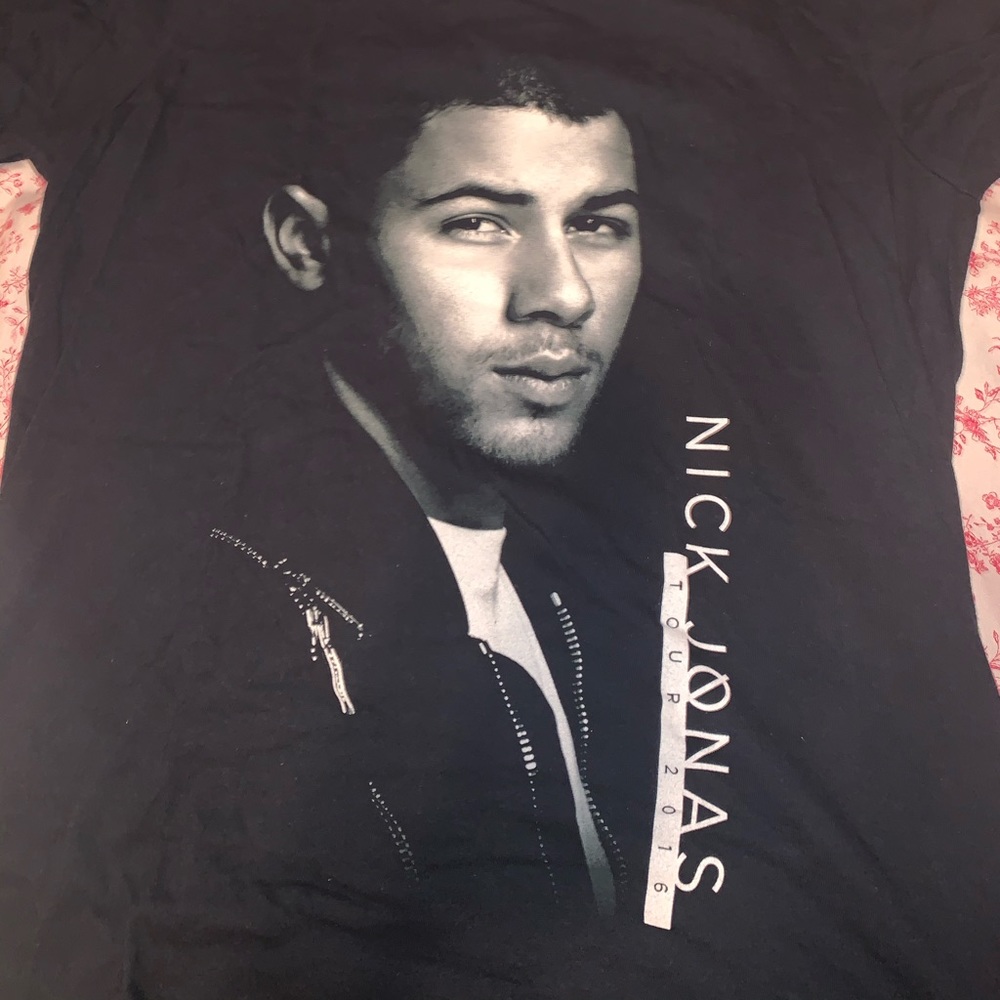 Nick Jonas Concert Shirt